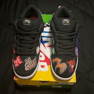 COPY - Nike Sb Dunk low Neckface size 10.5